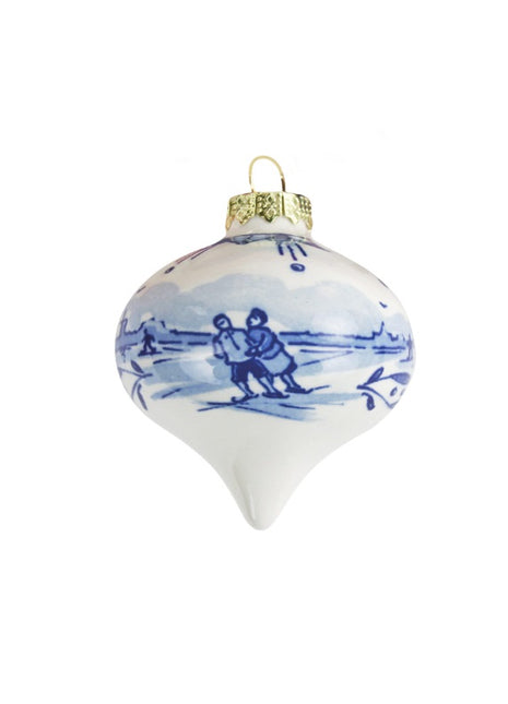 Royal Delft kerstbal - kerstdruppel