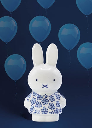 46202900 Royal Delft beeldje Nijntje feestjurk delftsblauw