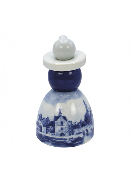 46608000 Royal Delft - Proud Mary - Gezicht op Delft beeldje