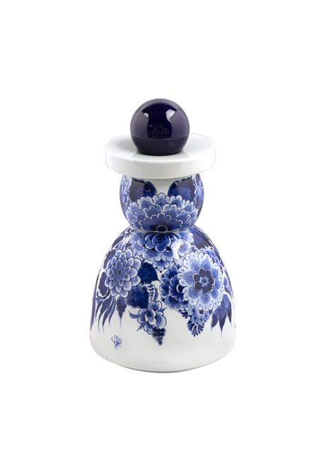 65708000 Royal Delft Proud Mary Cobalt Flower Ltd. handbeschilderd