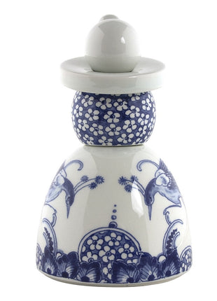 46601000 Royal Delft - Proud Mary - Flower Peacocks