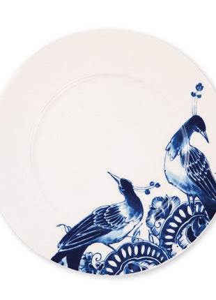 Peacock Symphony dessertbord - servies van Royal Delft