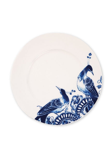 Peacock Symphony dessertbord - servies van Royal Delft