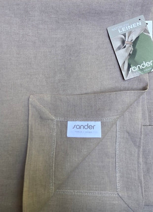 Sander Linnen tafelkleed 150x250 - nr. 19 beige