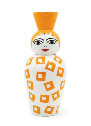 10535 Seletti Canopie Amina Dolomieten vaas oranje