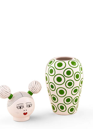 10534 Seletti Canopie Izumi Dolomieten vaas groen