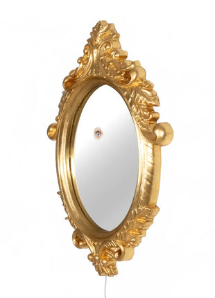 Seletti Ciclope Spiegel / wandspiegel goud - 17014
