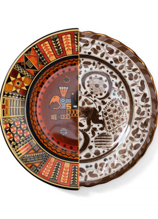 09141 Seletti Hybrid dinerbord Mitla 27.5 cm