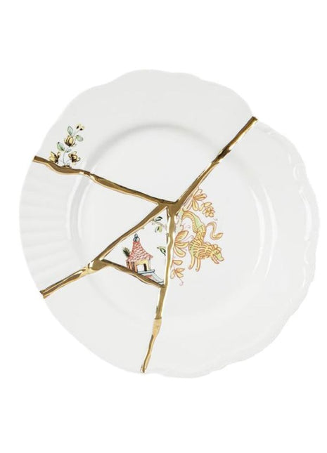09602 Seletti Kintsugi dessertbord / ontbijtbord 2