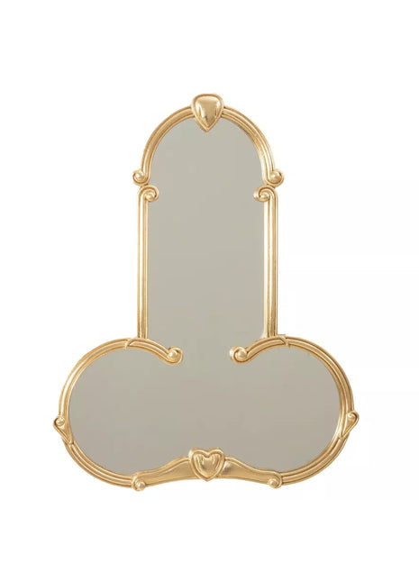 17067 Seletti Liberty Spiegel / wandspiegel goud man