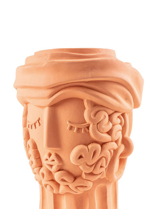 11506 Seletti Magna Graecia Man terracotta bloempot
