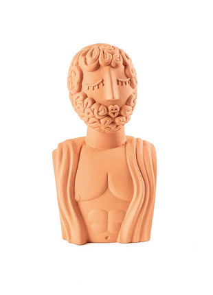 11512 Seletti Magna Graecia Terracotta Bust Poppea