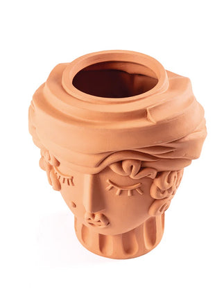 11507 Seletti Magna Graecia Vrouw terracotta bloempot