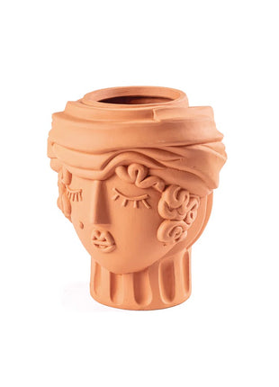 11507 Seletti Magna Graecia Vrouw terracotta bloempot