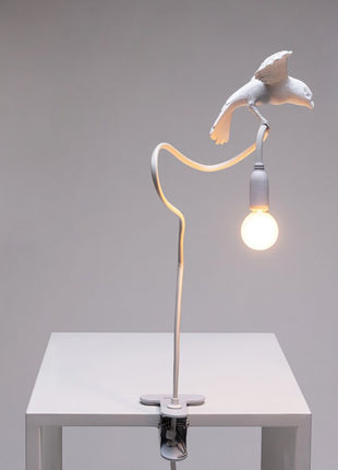 15312 Seletti Sparrow Lamp Cruising mus vliegend lamp met klem