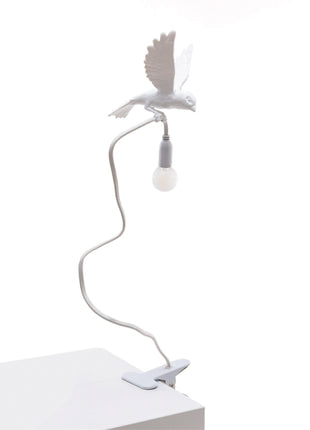 15310 Seletti Sparrow Lamp Landing mus landend lamp met klem