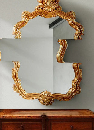 Seletti Tetris Spiegel / wandspiegel goud - 17011