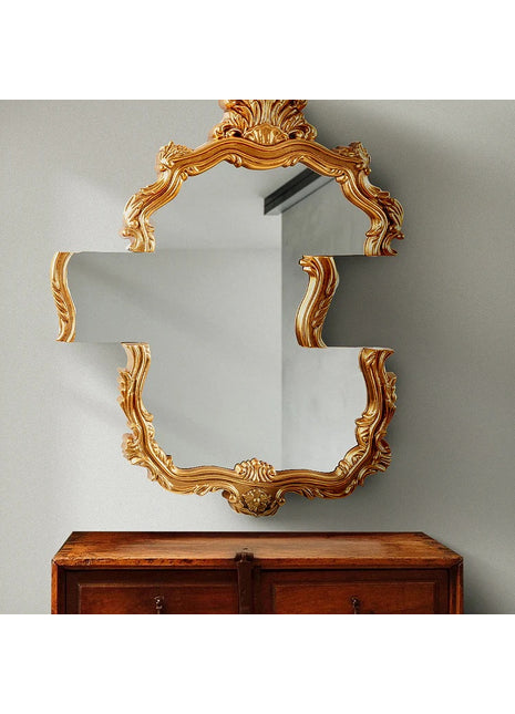 Seletti Tetris Spiegel / wandspiegel goud - 17011