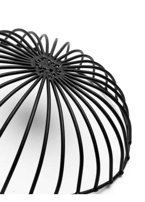 B7218557 Serax Catu broodmand ø 20 cm h 6 cm ijzer zwart