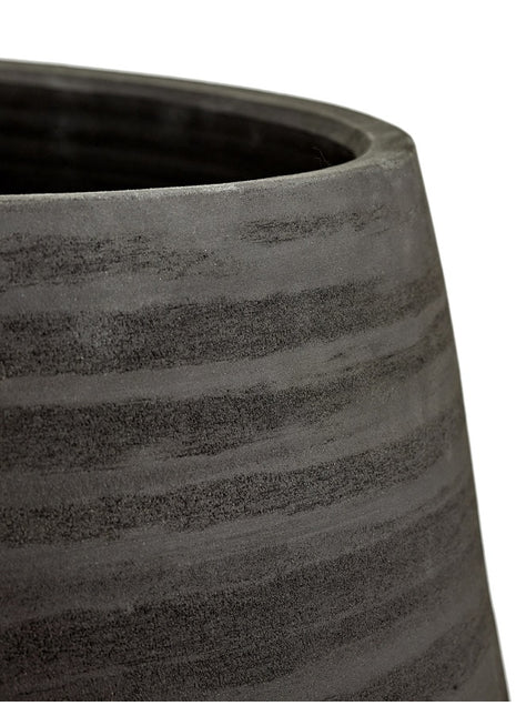 Serax Construct plantenpot S zwart B4920012