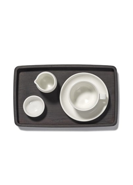 B0219216 Serax dienblad S rechthoek zwart 20x12 - Van Duysen