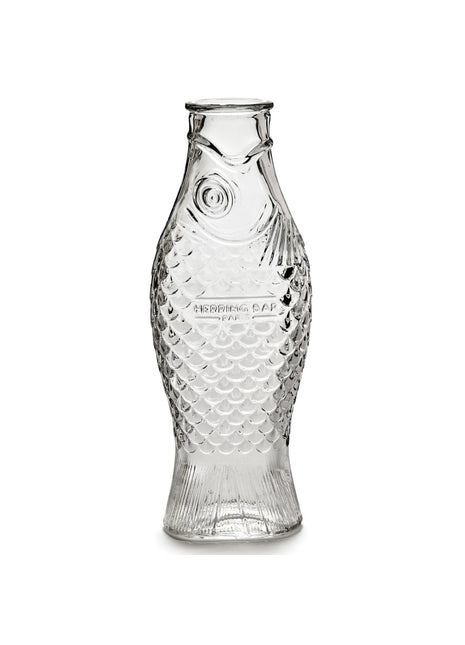 Serax Fish & Fish fles / karaf / vaas helder