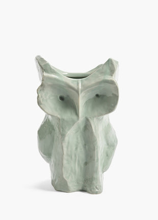 Serax Owl vaas uil L After Midnight lichtblauw