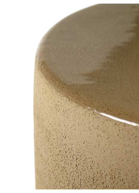 B4920014 Serax Pawn bijzettafel oker - keramiek - D32 H39