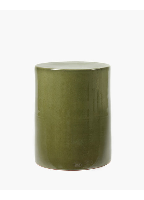 B9119112 Serax Pawn bijzettafel / kruk groen keramiek