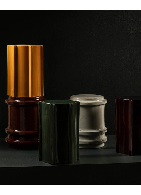 B4624001-800 Serax Pawn bijzettafel / kruk geometrische pion grijs