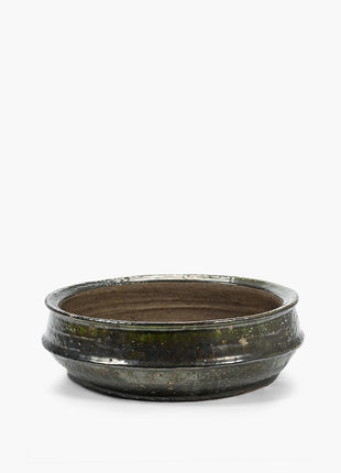 B5625008-504 Serax Planter schaal 02 L Dark Green Dune