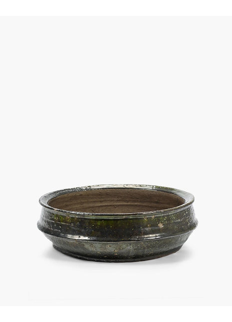 B5625008-504 Serax Planter schaal 02 L Dark Green Dune