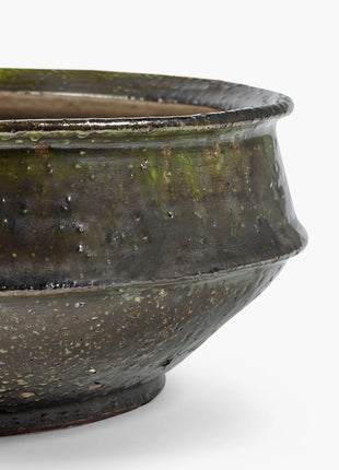 B5625008-504 Serax Planter schaal 02 L Dark Green Dune