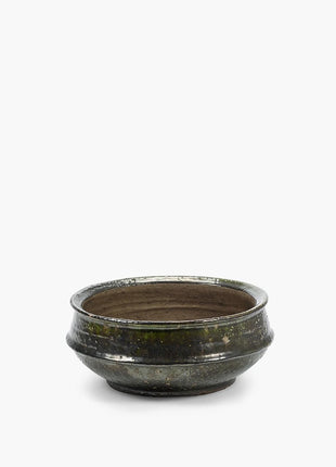 Serax Planter schaal 02 S Dark Green Dune