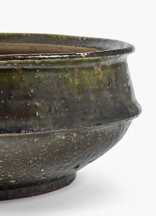 Serax Planter schaal 02 S Dark Green Dune
