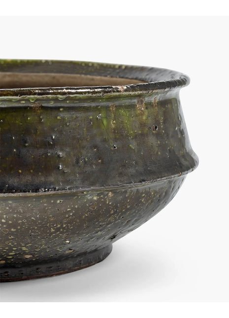 Serax Planter schaal 02 S Dark Green Dune