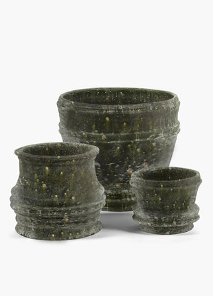 B5625002-504 Serax Pot Planter 01 M Groen Mesa