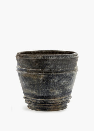 B5625003-900 Serax Pot Planter 01 L Zwart Mesa