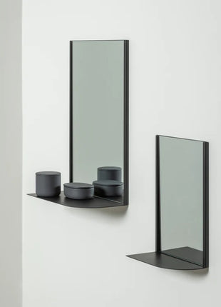 Serax Cover Up spiegel / wandspiegel Grint zwart S