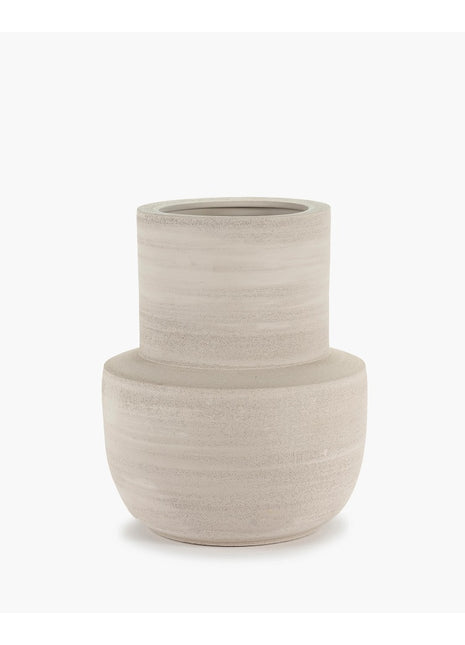 B4919048 Serax Volumes Vaas S beige - Piet Boon