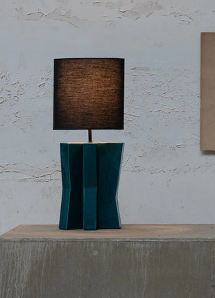 Serax Yucca No.1 tafellamp blauw - zwart Bob Verhelst