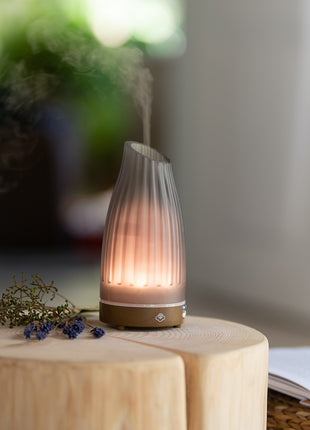 Serene House Twilight grijs glas aroma / mist diffuser