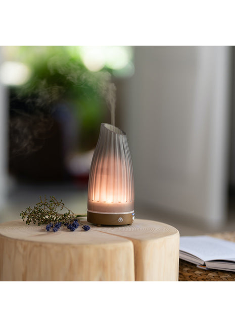 Serene House Twilight grijs glas aroma / mist diffuser