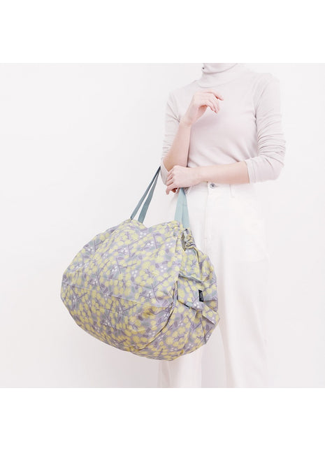 Shupatto Japanse opvouwbare boodschappentas L - Mimosa Hana