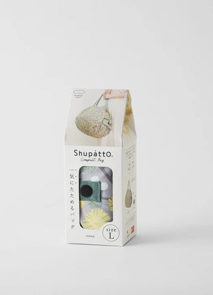 Shupatto Japanse opvouwbare boodschappentas L - Mimosa Hana