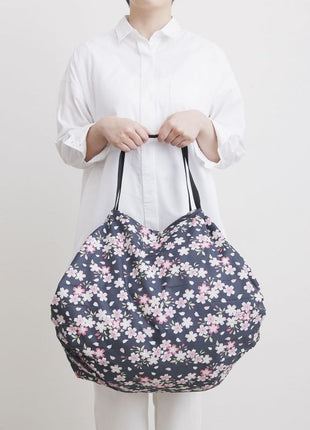 Shupatto Japanse opvouwbare boodschappentas L - Sakura