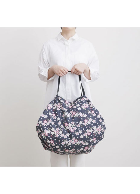 Shupatto Japanse opvouwbare boodschappentas L - Sakura