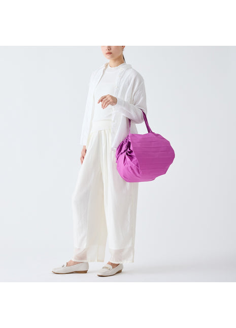 Shupatto Japanse opvouwbare boodschappentas M - Peony Petal