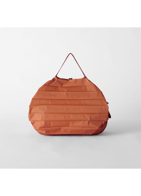 Shupatto Japanse opvouwbare boodschappentas M - Brick Brown