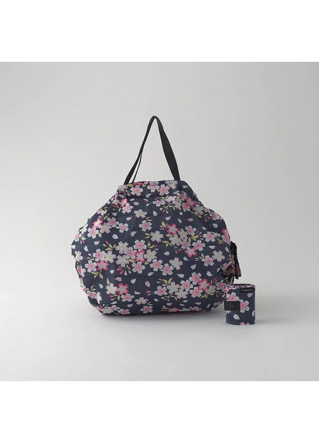 Shupatto Japanse opvouwbare boodschappentas M - Sakura